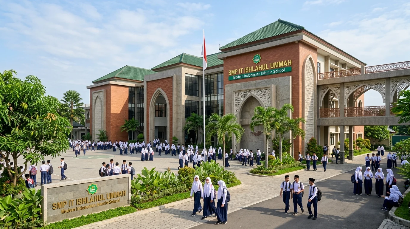 Kampus SMPS IT Ishlahul Ummah Prabumulih