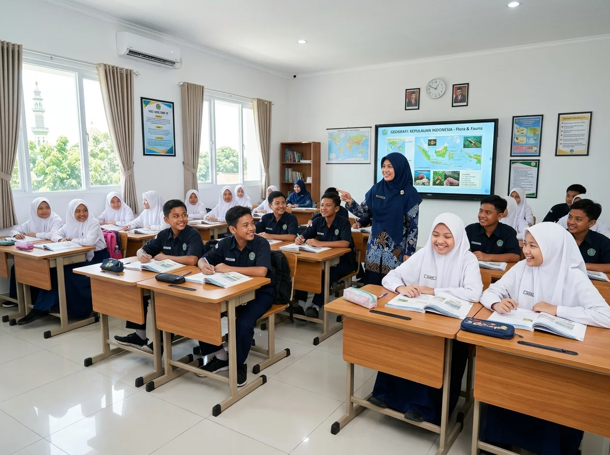 Suasana Belajar Interaktif & Nyaman di Kelas